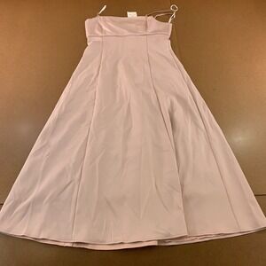 InStyle Womens US Size 10 Pale Pink Classic Strappy A Line Maxi Dress NWT